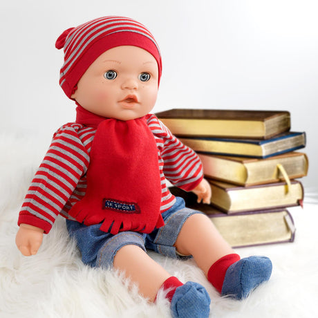 BiBi Sleeping Boy Doll (40 cm / 16") by BiBi Doll - UKBuyZone