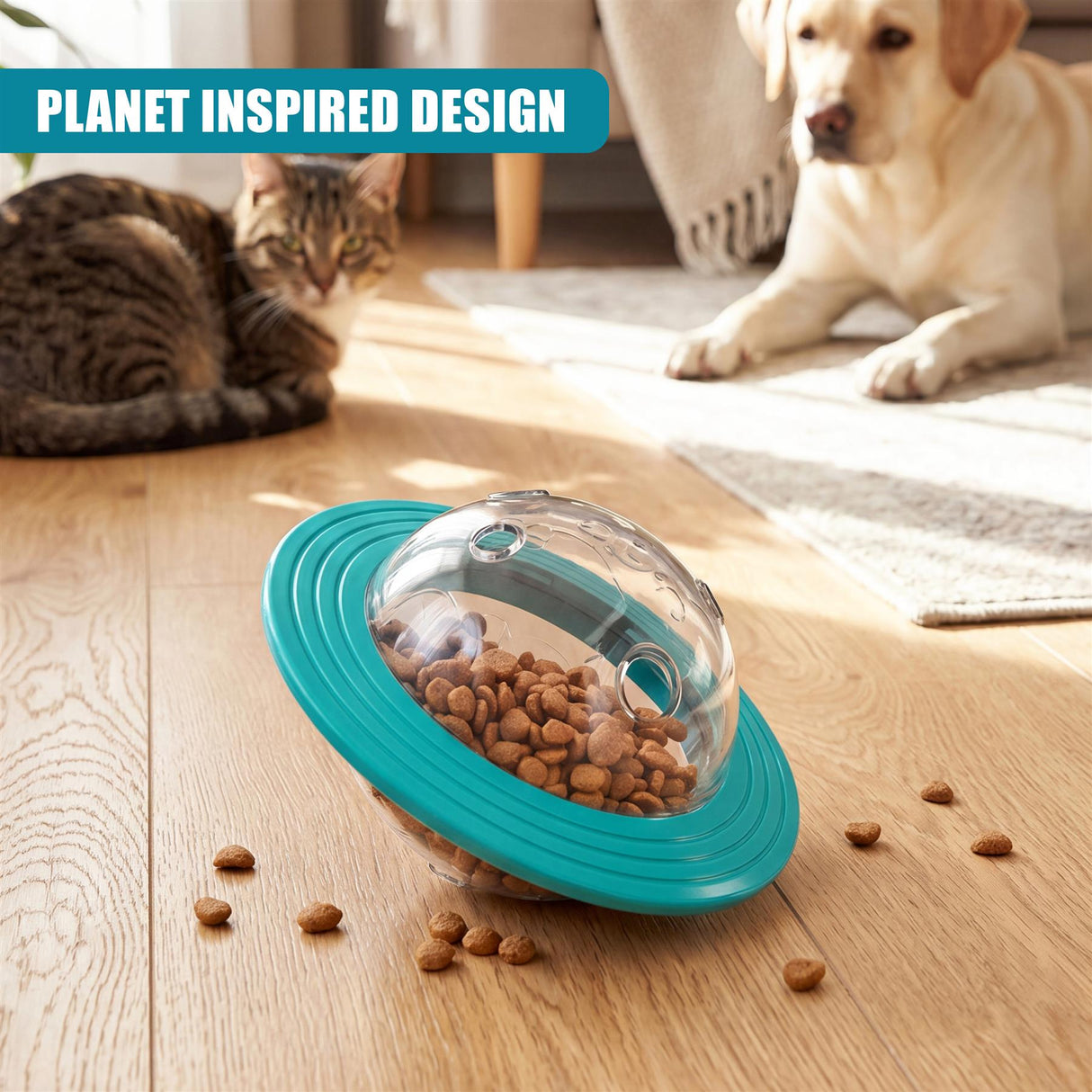 Pet Treat Dispenser Ball Toy