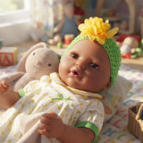 BiBi Black Doll Reborn Ethnic Girl "Dahlia" (50 cm / 20")