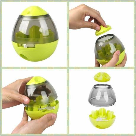 Interactive Dog Dispensing Ball Toy by GEEZY - UKBuyZone