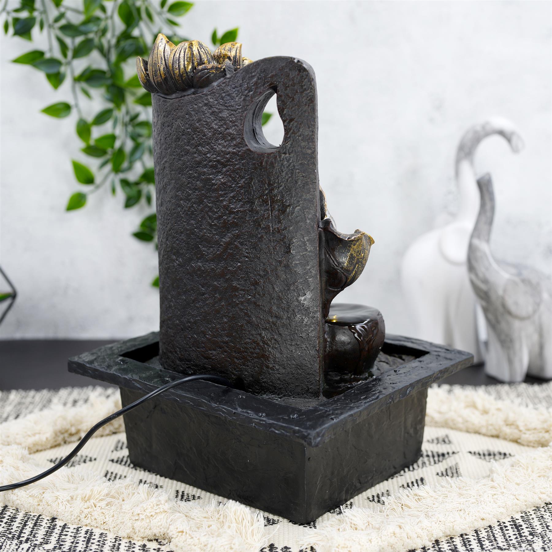 Buddha  Water Feature Led Lights by GEEZY - UKBuyZone