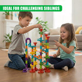 113 Pieces Marble Run Game