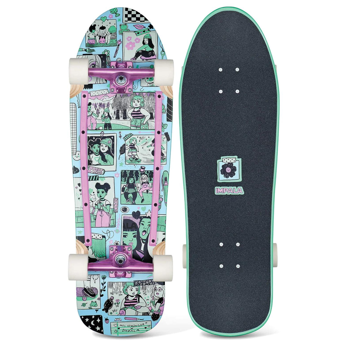 GEEZY Impala Hera 31.5" Complete Cruiser Board