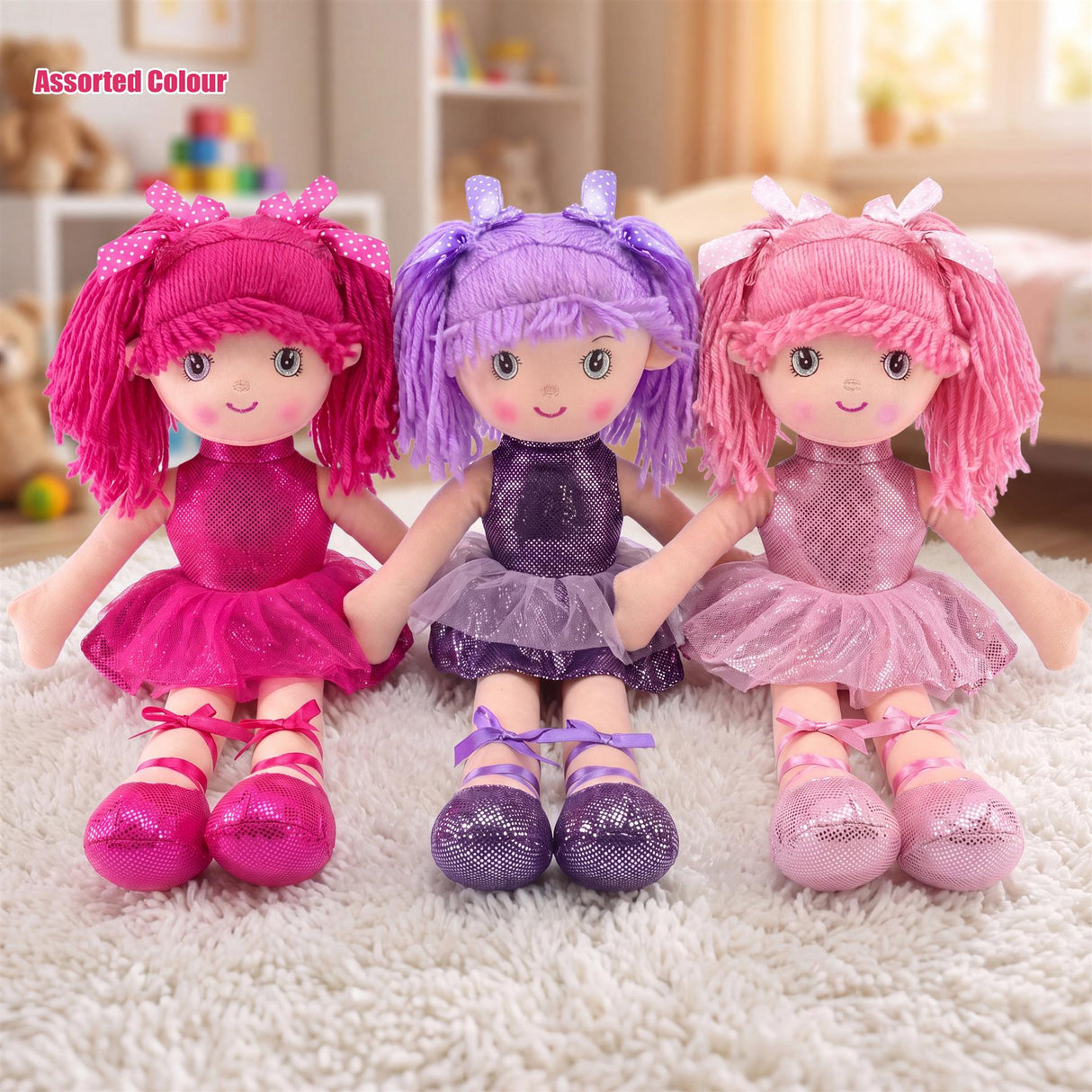 Ballerina Rag Doll 16"