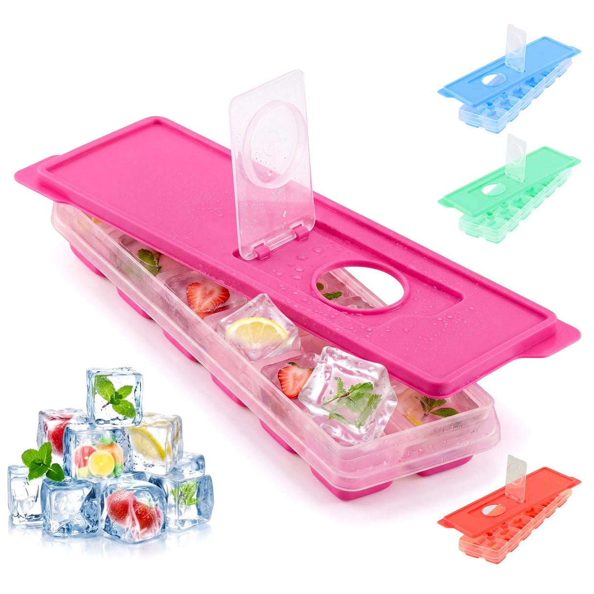 Ice Cube Trays with Lids