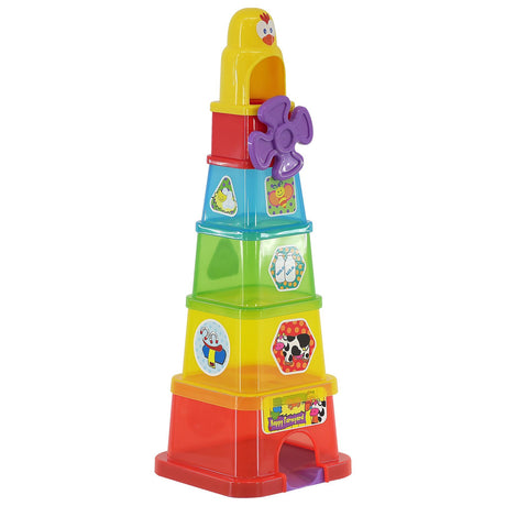 Stacking Nesting Cups Blocks - Happy Farmyard Spin by The Magic Toy Shop - UKBuyZone