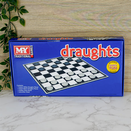 Traditional Folding Draughts Game by The Magic Toy Shop - UKBuyZone