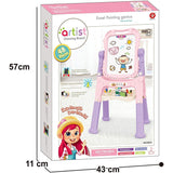 The Magic Toy Shop Pink Folding Double-Sided Magnetic Drawing Board