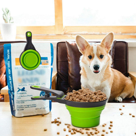 3 In 1 Pet Food Scoop by GEEZY - UKBuyZone