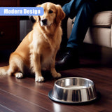 Stainless Steel Dog Bowl - Set of 2