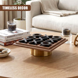 Wooden Noughts and Crosses Game