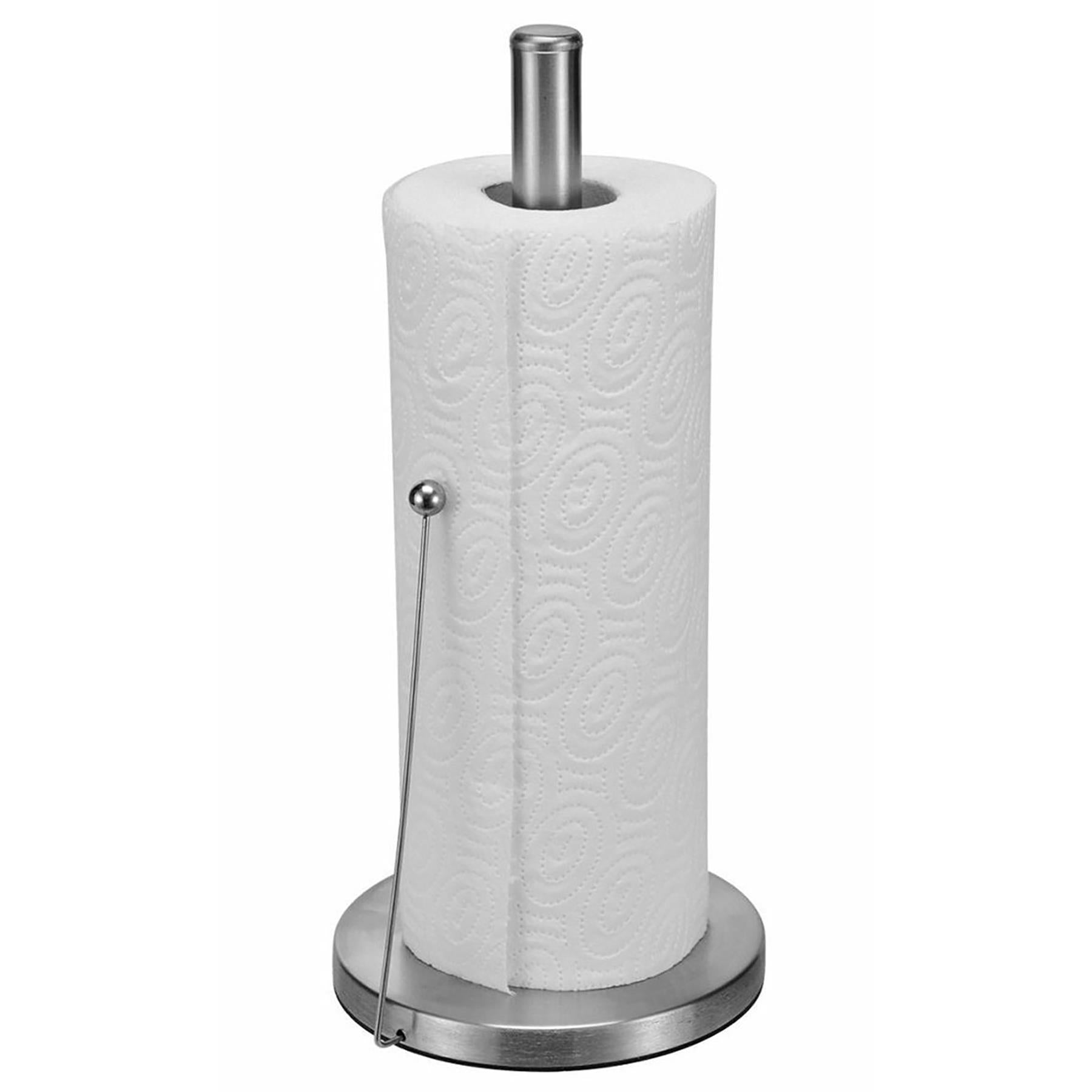 Stainless Steel Kitchen Roll Holder by Geezy - UKBuyZone