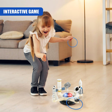 Rotating Light Up Space Toy by The Magic Toy Shop - UKBuyZone