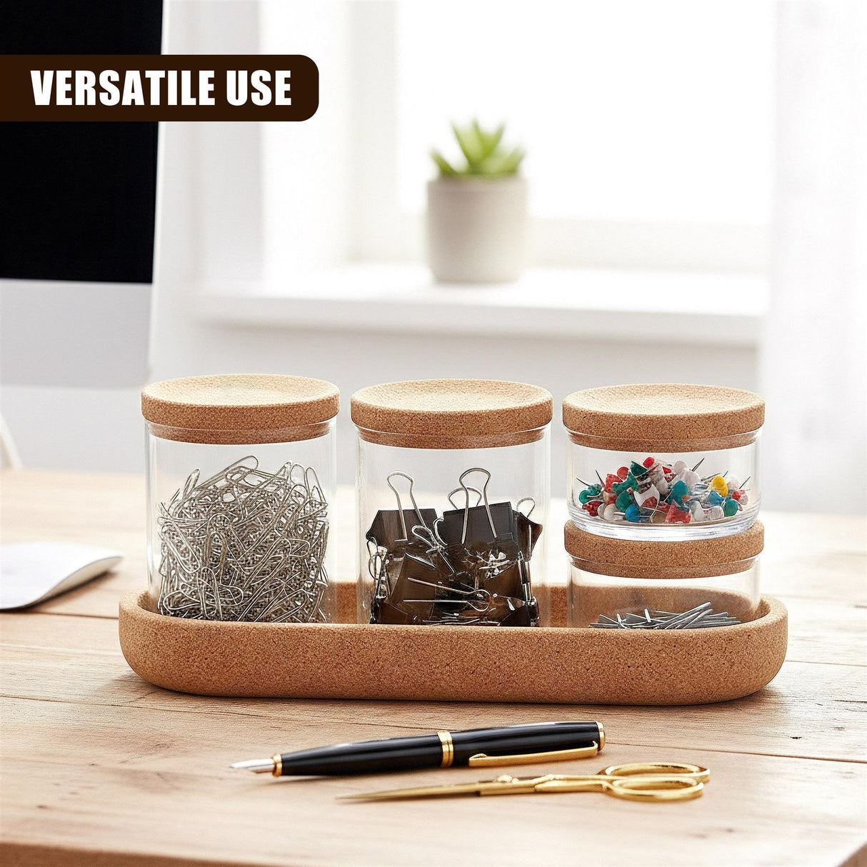 Makeup Organising Jar Set