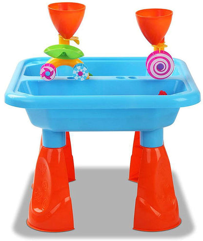 Blue Sand and Water Table Garden Sandpit Play Set by The Magic Toy Shop - UKBuyZone