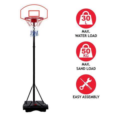 Portable Basketball Stand with Hoop by The Magic Toy Shop - UKBuyZone