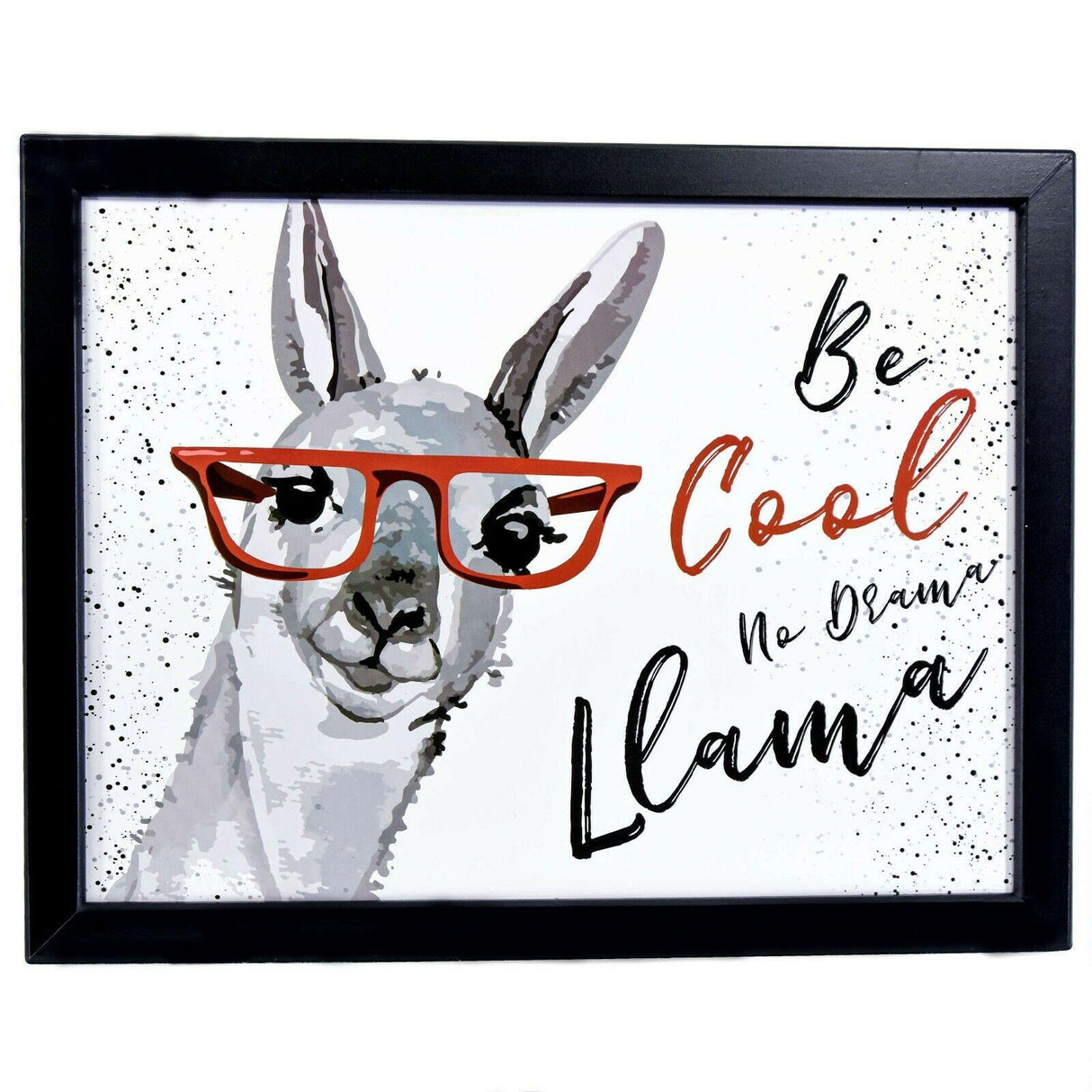 Llama Lap Tray With Bean Bag Cushion by Geezy - UKBuyZone