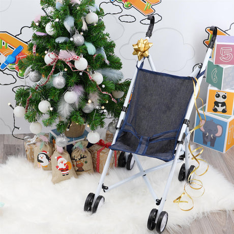 Black Baby Doll Foldable Stroller by BiBi Doll - UKBuyZone