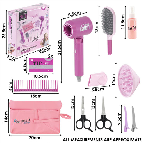 Hairdressing Set with Accessories by The Magic Toy Shop - UKBuyZone