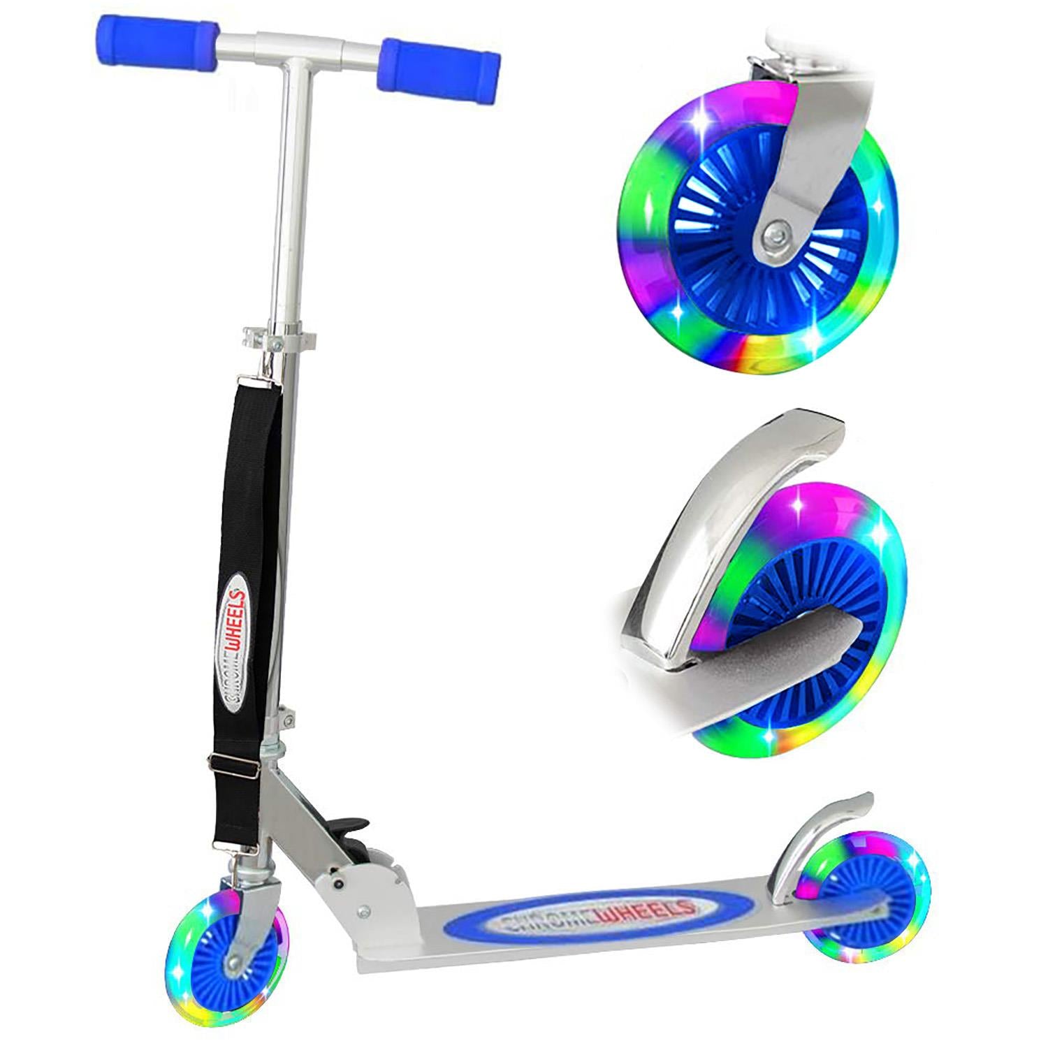 Foldable Kids Scooter Blue by The Magic Toy Shop - UKBuyZone