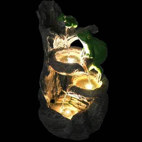 Solar Frog Fountain by GEEZY - UKBuyZone