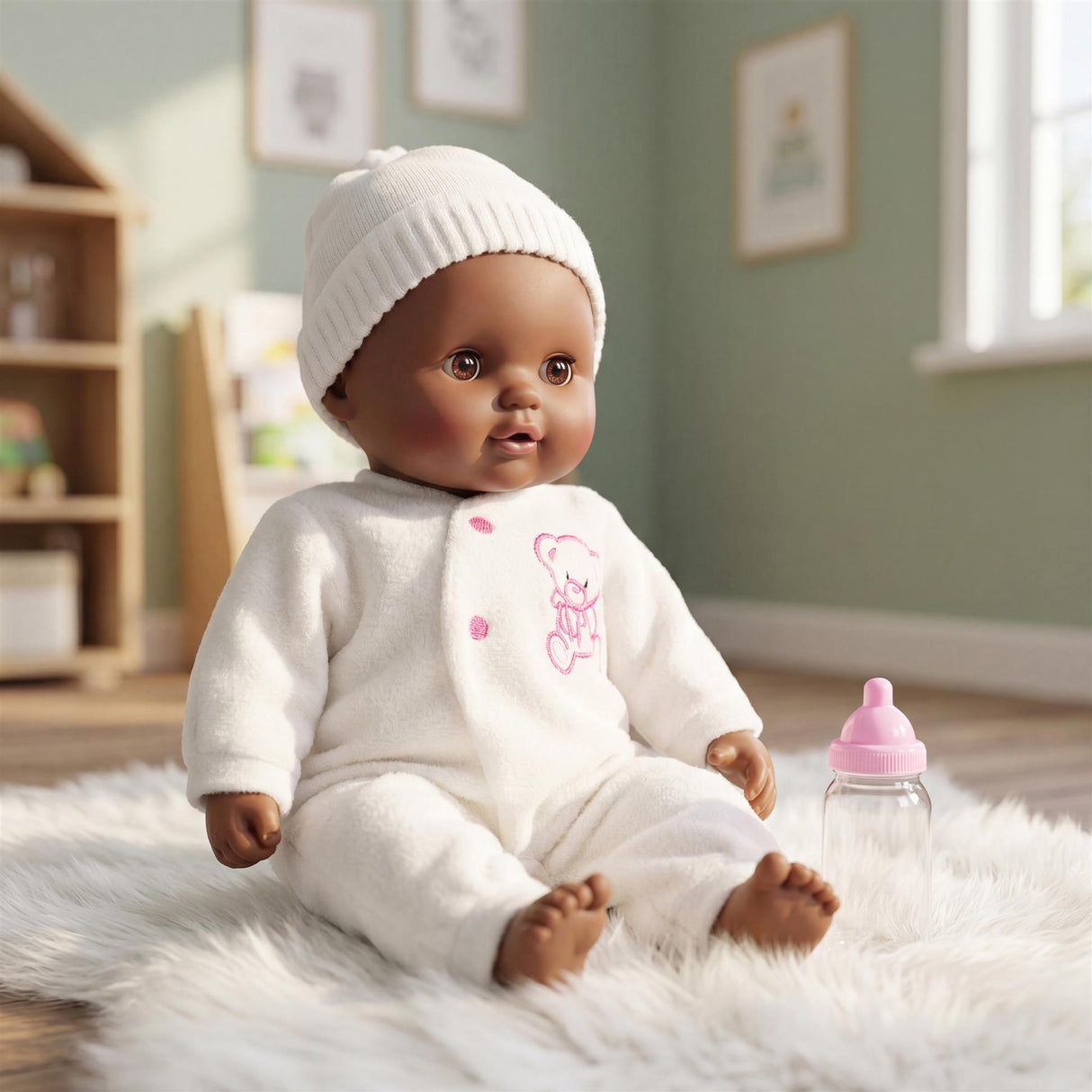 BiBI Black Sleeping Doll (40 cm / 16")