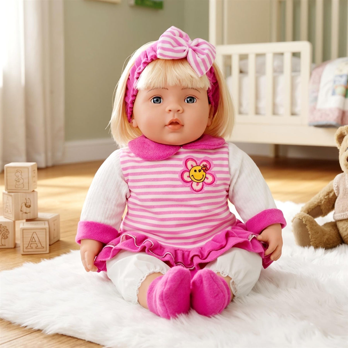 BiBI Chubby Baby Girl Doll (60 cm / 24")