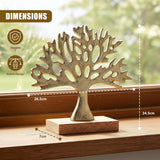 Golden Tree Ornament