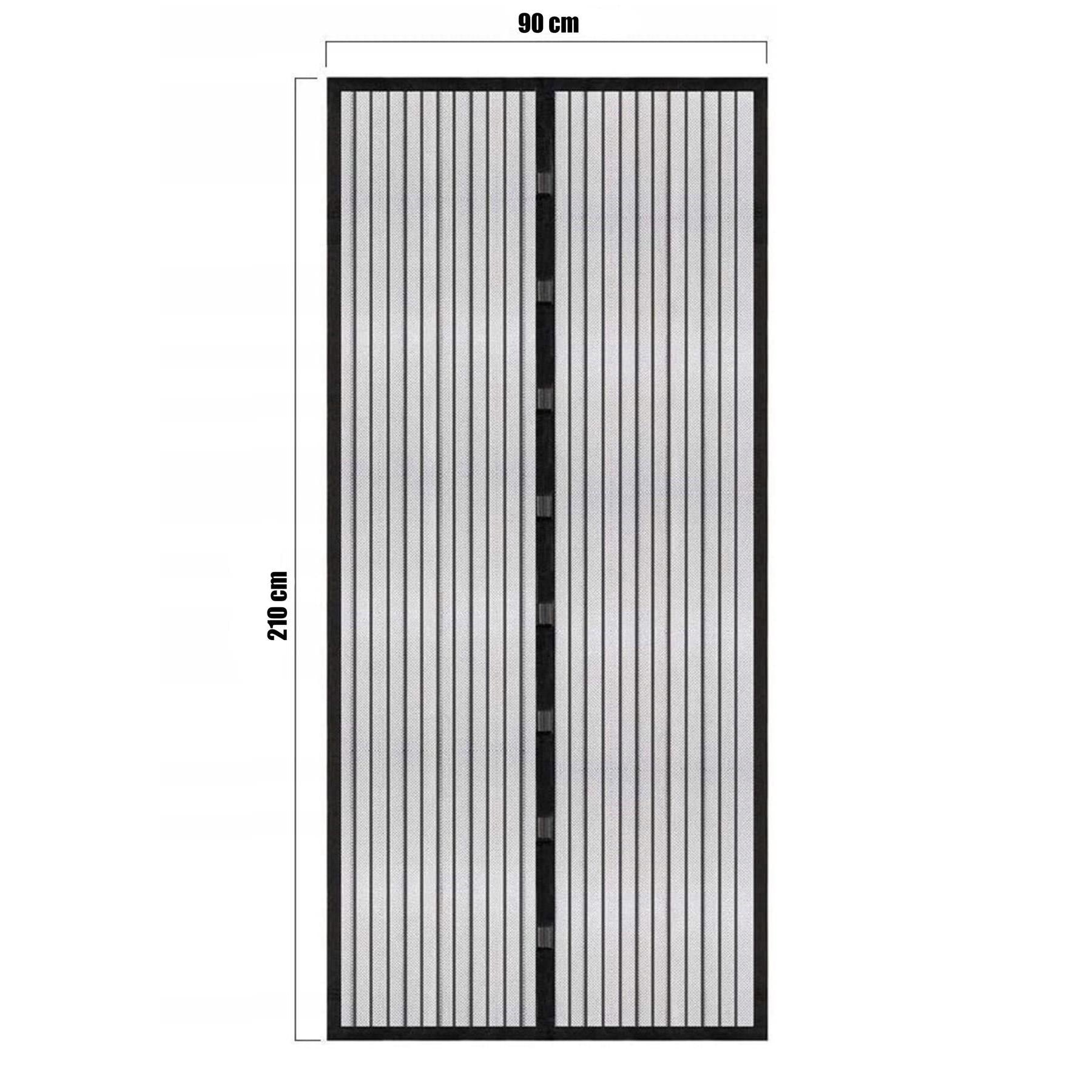 Magnetic Insect Black Door Screen by GEEZY - UKBuyZone