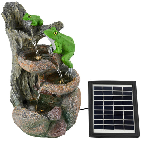 Solar Frog Fountain by GEEZY - UKBuyZone