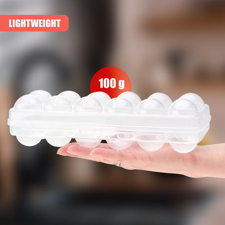 12 Eggs Holder With Lid by GEEZY - UKBuyZone