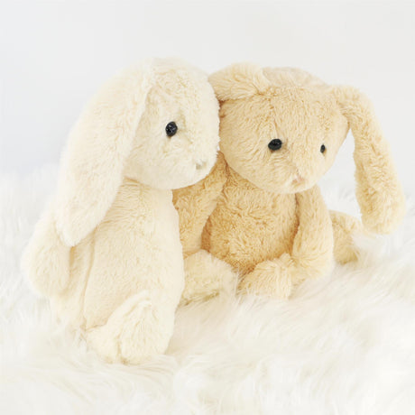 Plush Beige / Cream Bunny Rabbit by The Magic Toy Shop - UKBuyZone