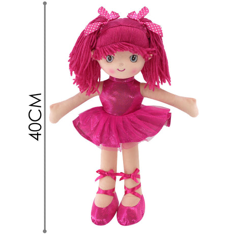 Ballerina Rag Doll 16" by BiBi Doll - UKBuyZone