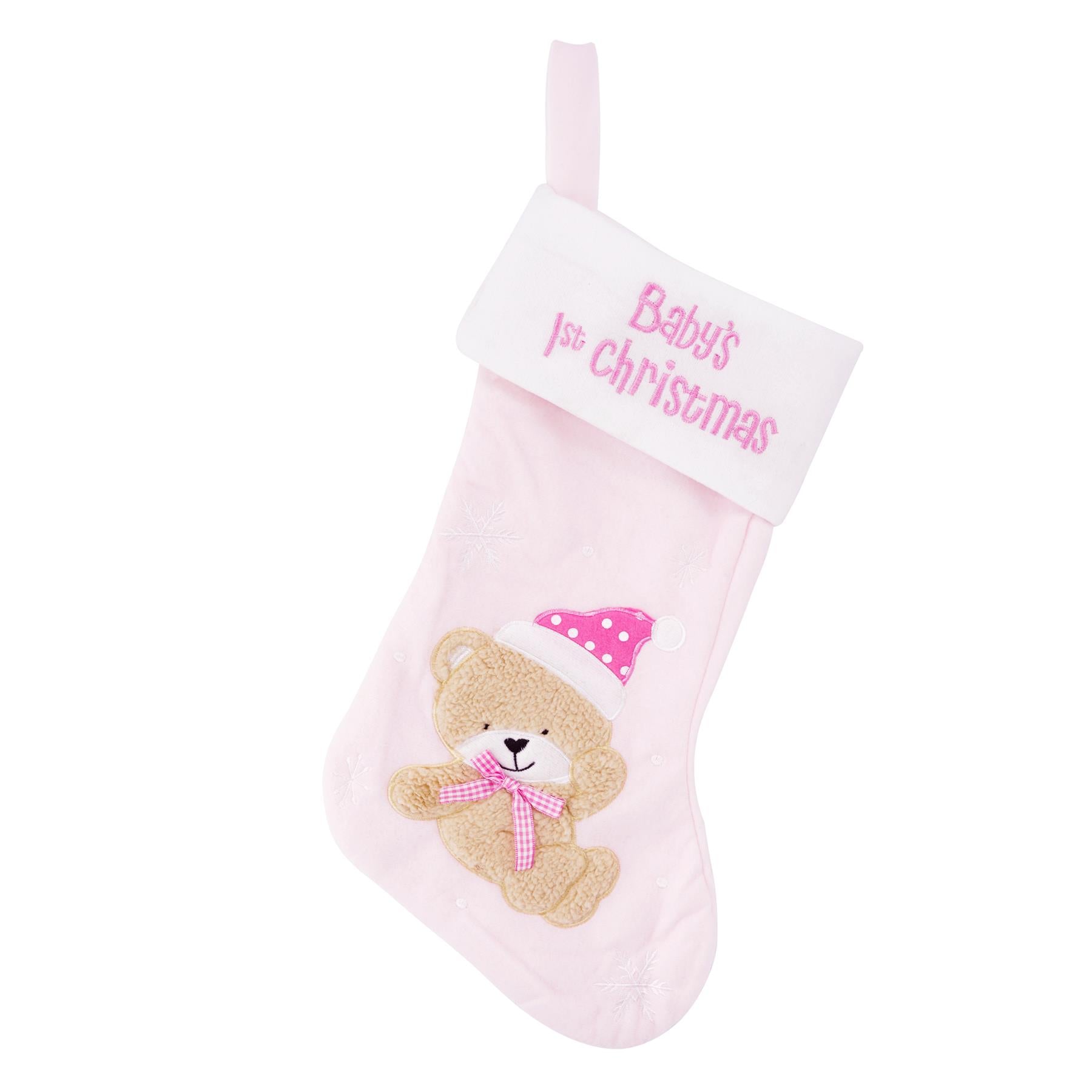 PINK BABY STOCKING by The Magic Toy Shop - UKBuyZone
