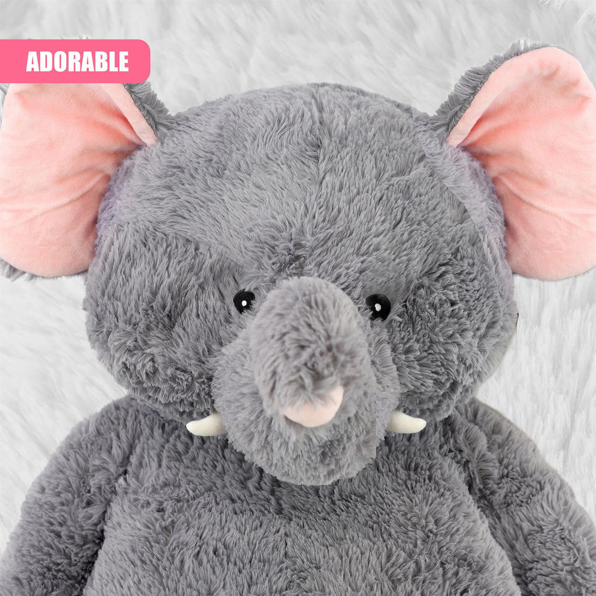40" Jumbo Elephant Soft Toy by The Magic Toy Shop - UKBuyZone