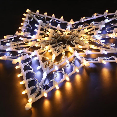 Christmas LED Light Star Silhouette Warm White by GEEZY - UKBuyZone