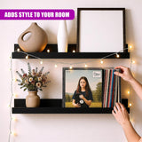 Black Shelf 45 cm Pack 2