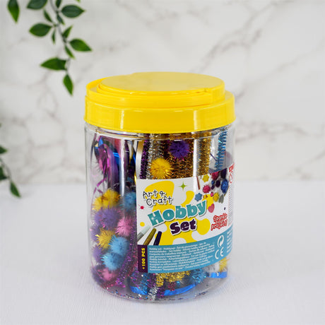 Kids Art & Craft Jar Art Set by The Magic Toy Shop - UKBuyZone