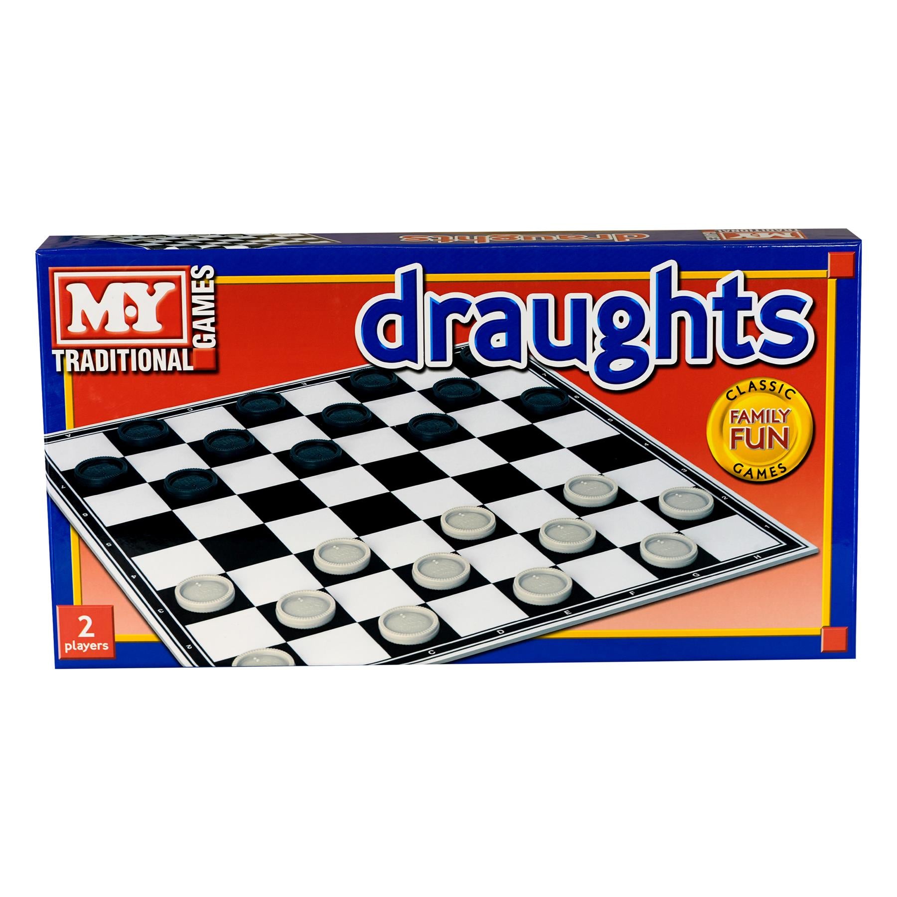 Traditional Folding Draughts Game by The Magic Toy Shop - UKBuyZone