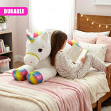 Giant Lying Unicorn Soft Toy - 110 cm
