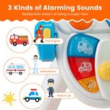 Freestanding Electronic Steering Wheel Driving Simulator Toy by The Magic Toy Shop - UKBuyZone