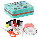 Metal Sewing Kit Box