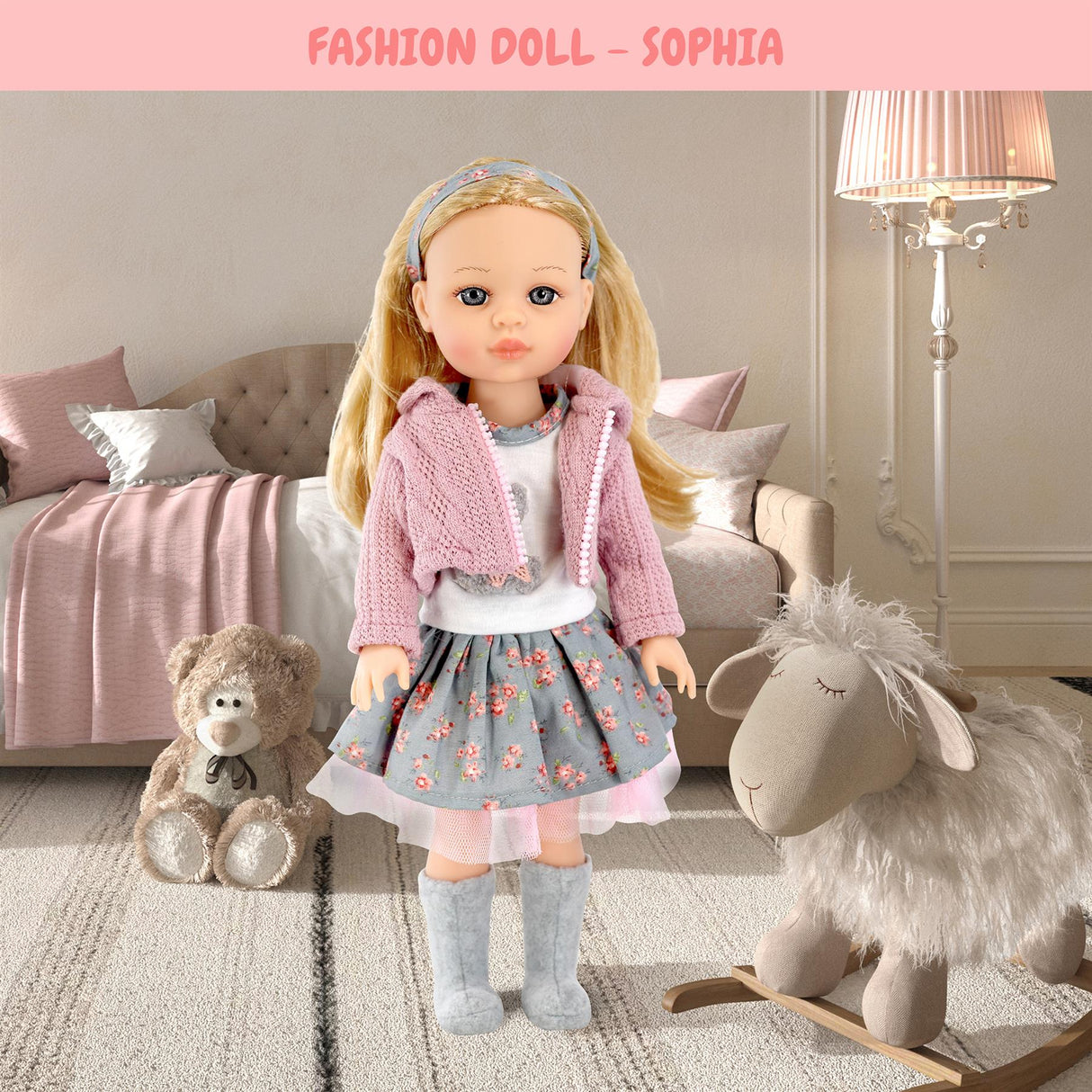 BiBi Fashion Doll " Sophia" (38 cm / 15")