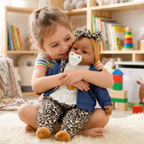 BiBi Black Baby Doll "Cheetah" (45 cm / 18")