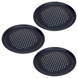 "Non-stick Pizza Baking Tray Set, 3 pcs." - UKBuyZone