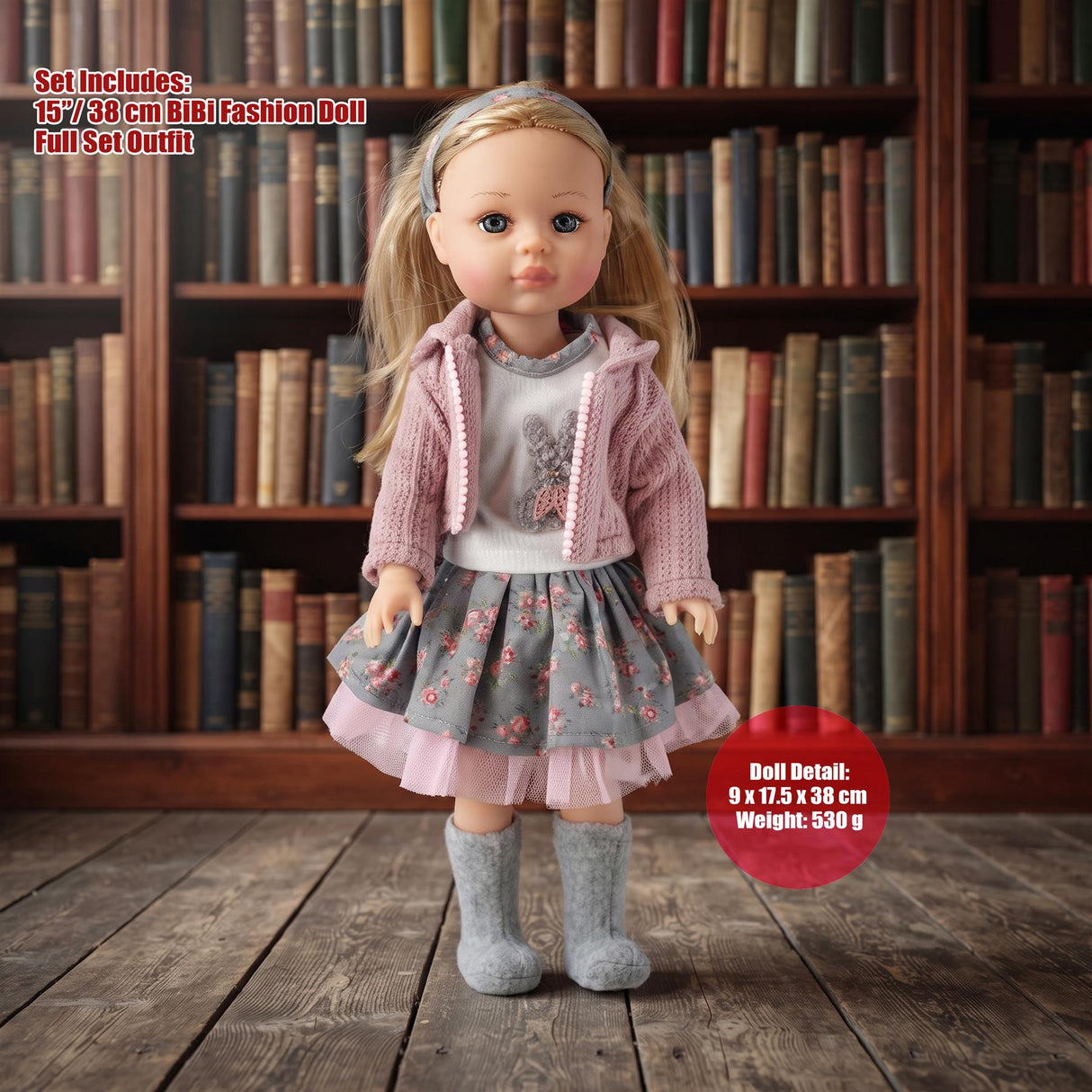 BiBi Fashion Doll " Sophia" (38 cm / 15")