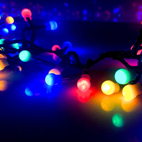 200 Berry Christmas LED Lights Multicolour by Geezy - UKBuyZone