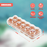 12 Eggs Holder With Lid by GEEZY - UKBuyZone