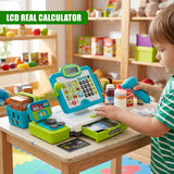 Cash Register Toy Playset