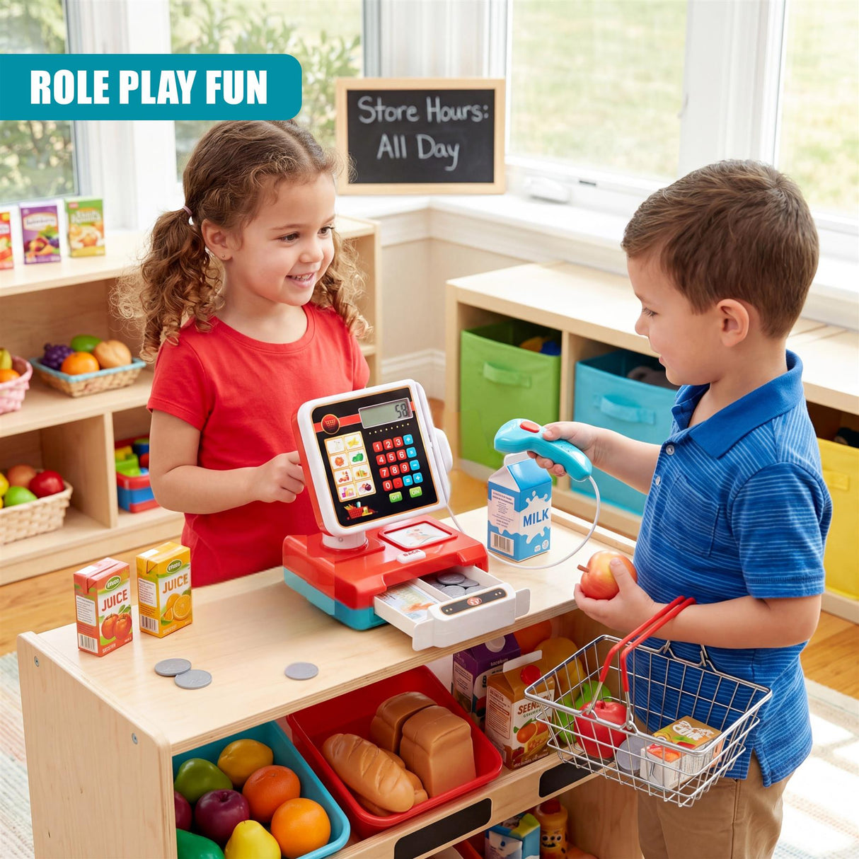 Cash Register Toy Set